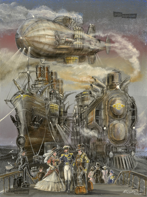 Das große Dampfrennen - Steampunk Adventskalender